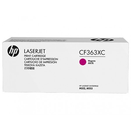 Картридж лазерный HP 508X CF363XC пурпурный (9500стр.) для HP CLJ M552/M553