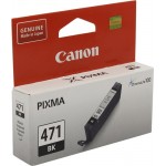 Картридж струйный Canon CLI-471BK 0400C001 черный для Canon MG5740/MG6840/MG7740