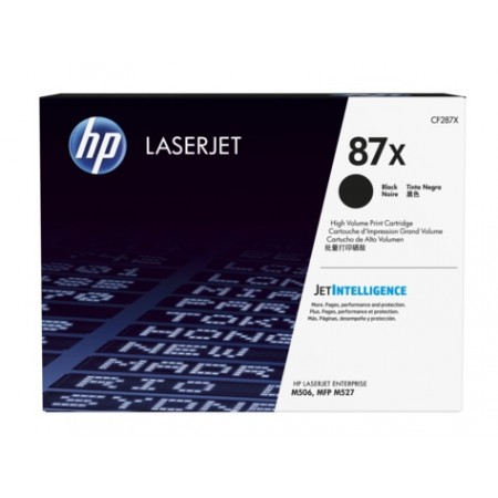 Картридж лазерный HP 87X CF287XC черный (18000стр.) для HP LJ Ent M506/M527 (техн.упак)