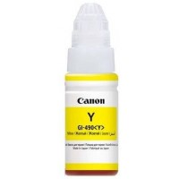 Чернила Canon GI-490Y 0666C001 желтый 70мл для Canon Pixma G1400/G2400/G3400 Чернила Canon GI-490Y 0666C001 желтый 70мл для Canon Pixma G1400/G2400/G3400