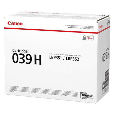 Картридж лазерный Canon 039HBK 0288C001/002 черный (25000стр.) для Canon LBP-351