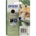 Картридж струйный Epson T1281 C13T12814012 черный (185стр.) (5.9мл) для Epson S22/SX125