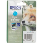 Картридж струйный Epson T1282 C13T12824012 голубой (260стр.) (3.5мл) для Epson S22/SX125