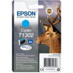 Картридж струйный Epson T1302 C13T13024012 голубой (765стр.) (10.1мл) для Epson B42WD