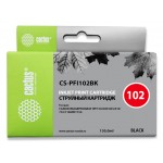 Картридж струйный Cactus CS-PFI102BK PFI-102BK черный (130мл) для Canon iPF500/iPF600/iPF700/ MFP M40/iPF765/LP17/LP24