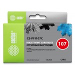 Картридж струйный Cactus CS-PFI107C PFI-107C синий (130мл) для Canon IP iPF670/iPF680/iPF685/iPF770/iPF780/iPF785/