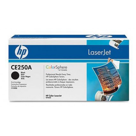 Картридж лазерный HP 504A CE250A черный (5000стр.) для HP CM3530/CP3525