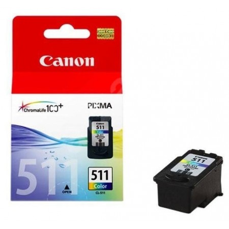 Картридж струйный Canon CL-511 2972B007/004/001 многоцветный для Canon MP240/MP260/MP480