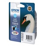 Картридж струйный Epson T0815 C13T11154A10 светло-голубой (540стр.) (11.1мл) для Epson R270/290/RX590