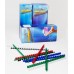 Пружины для переплета пластиковые Office Kit d=28мм 221-250лист A4 белый (50шт) 20204740
