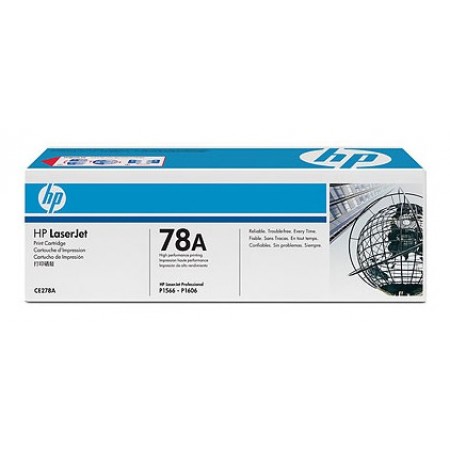 Картридж лазерный HP 78A CE278A черный (2100стр.) для HP LJ P1566/P1606w/M1536