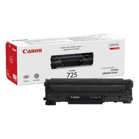 Картридж лазерный Canon 725 3484B002 черный (1600стр.) для Canon LBP6000/LBP6020/LBP6020B/LBP6030/LBP6030B/LBP6030w/MF3010