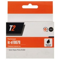 Картридж струйный T2 T08704610 IC-ET0878 T08784010 черный матовый для Epson St Ph R1900
