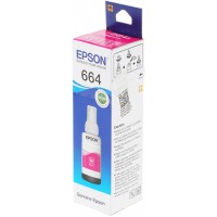Чернила Epson 664 C13T66434A пурпурный 70мл для Epson L100