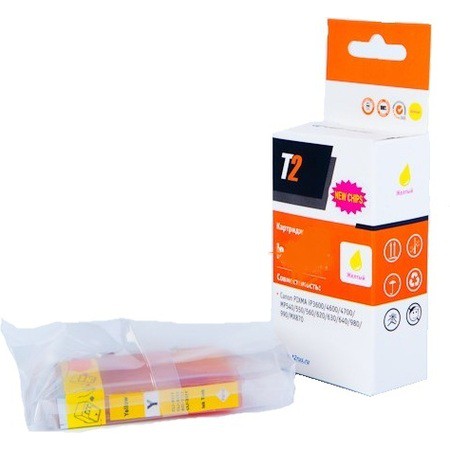 Картридж струйный T2 T12844010 IC-ET1284 C13T12844011 желтый для Epson St S22/SX125/SX130/SX420W/BX305F