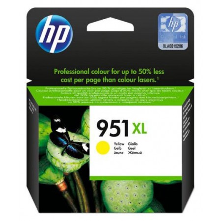 Картридж струйный HP 951XL CN048AE желтый (1500стр.) для HP OJ Pro 8100/8600