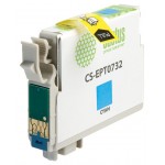 Картридж струйный Cactus CS-EPT0732 T0732 голубой (11.4мл) для Epson Stylus С79/C110/СХ3900/CX4900/CX5900/CX7300/CX8300/CX9300