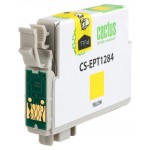 Картридж струйный Cactus CS-EPT1284 T1284 желтый (7мл) для Epson Stylus S22/S125/SX420/SX425/Office BX305