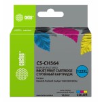 Картридж струйный Cactus CS-CH564 №122XL многоцветный (18мл) для HP DJ 1050/2050/2050s