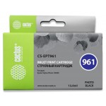 Картридж струйный Cactus CS-EPT961 T0961 фото черный (13мл) для Epson Stylus Photo R2880