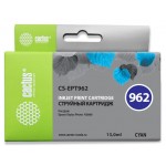 Картридж струйный Cactus CS-EPT962 T0962 голубой (13мл) для Epson Stylus Photo R2880