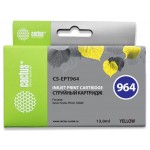 Картридж струйный Cactus CS-EPT964 T0964 желтый (13мл) для Epson Stylus Photo R2880