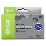 Картридж струйный Cactus CS-EPT969 T0969 светло-серый (13мл) для Epson Stylus Photo R2880