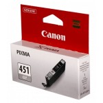 Картридж струйный Canon CLI-451GY 6527B001 серый для Canon Pixma MG6340