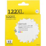 Картридж струйный T2 CH564HE 122XL IC-H564 CH564HE многоцветный для HP DJ 1050/1050s/2050/2050s/3000