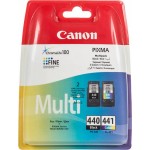 Картридж струйный Canon PG-440/CL-441 5219B005 черный/трехцветный двойная упак. (180стр.) для Canon MG2140/MG3140