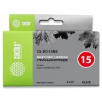 Картридж струйный Cactus CS-BCI15BK черный (5.2мл) для Canon BJ-I70