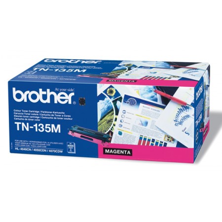 Картридж лазерный Brother TN135M пурпурный (5000стр.) для Brother HL-4040CN/4050CDN