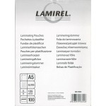 Пленка для ламинирования Fellowes 125мкм A5 (100шт) глянцевая Lamirel LA-7866101 (LA-78661)