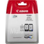 Картридж струйный Canon PG-445/CL-446 8283B004/008 многоцветный/черный набор для Canon MG2440/MG2540