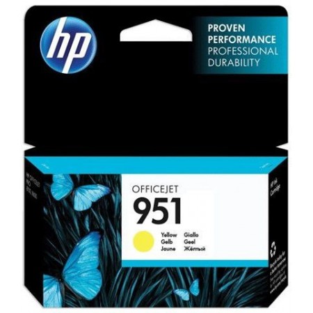 Картридж струйный HP 951 CN052AE желтый (700стр.) для HP HP OJ Pro 8610/8620