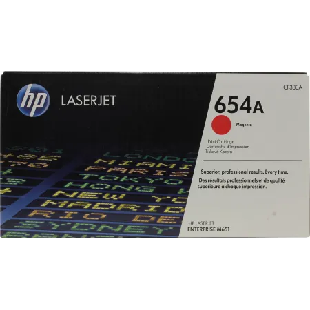 Картридж лазерный HP 654A CF333AC пурпурный (15000стр.) для HP CLJ Ent M651n/M651dn/M651xh/M680dn