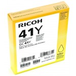 Картридж струйный Ricoh GC41Y 405764 желтый (2200стр.) для Ricoh 3110DN/DNw/SFNw/7100DN/3100SNw