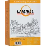 Пленка для ламинирования Fellowes 125мкм A7 (100шт) глянцевая 105x75мм Lamirel (LA-78663)