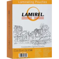 Пленка для ламинирования Fellowes 125мкм A7 (100шт) глянцевая 105x75мм Lamirel (LA-78663)