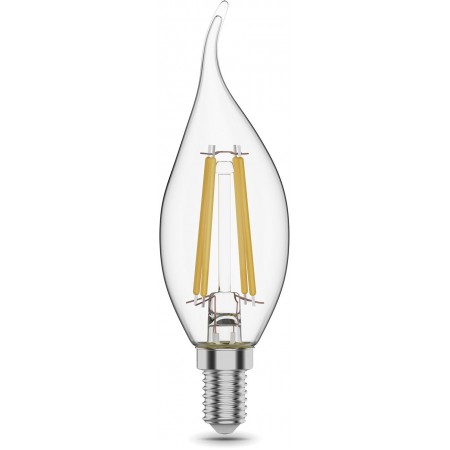 Лампа филам. Gauss Filament 11Вт цок.:E14 свеча 220B 4100K св.свеч.бел.нейт. CF35 (упак.:1шт) (104801211)