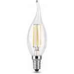 Лампа светодиодная Gauss Filament 9Вт цок.:E14 свеча 220B 2700K св.свеч.бел.теп. CF35 (упак.:1шт) (104801109)