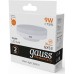 Лампа светодиодная Gauss Elementary GX53 9Вт цок.:GX53 таблетка 220B 3000K св.свеч.бел.теп. Tablet (упак.:1шт) (83819)