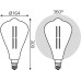 Лампа филам. Gauss Filament Vintage 6Вт цок.:E27 эдисон 220B 4000K св.свеч.бел.нейт. (упак.:1шт) (157802205)