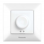 Диммер Panasonic Arkedia Slim WNTC05202WH-RU скрыт. механ. IP20 белый