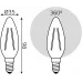 Лампа филам. Gauss 7Вт цок.:E14 свеча 220B 4100K св.свеч.бел.нейт. C37 (упак.:10шт) (103801207)