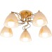 Люстра Hiper Gabriella H011-5 потолоч. золотистый/хром Люстра Hiper Gabriella H011-5 потолоч. золотистый/хром