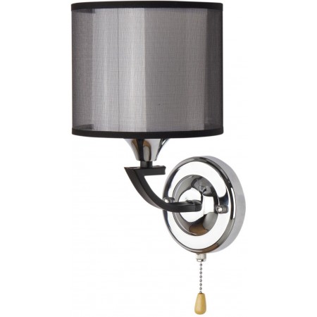 Светильник Hiper Andrea H025-1 наст.-потол. черный/хром