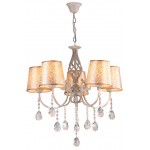 Люстра Hiper Samanta H056-5 подвес. белый/золотистый