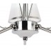 Люстра Hiper Amelia H027-3 потолоч. хром/белый Люстра Hiper Amelia H027-3 потолоч. хром/белый