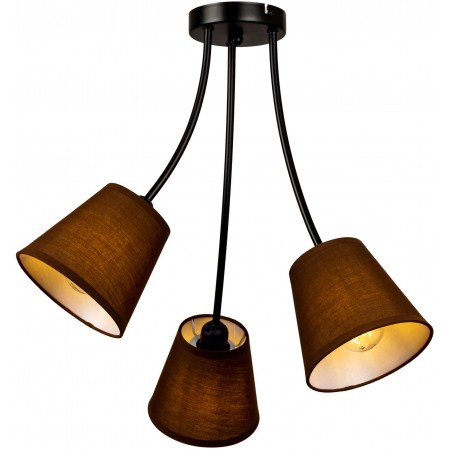 Люстра Hiper Wendy H059-3 потолоч. шоколадный Люстра Hiper Wendy H059-3 потолоч. шоколадный